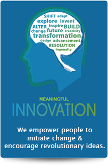 Meaningful innovation: we empower people to initiate change