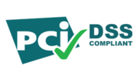 PCI DDS Compliant badge